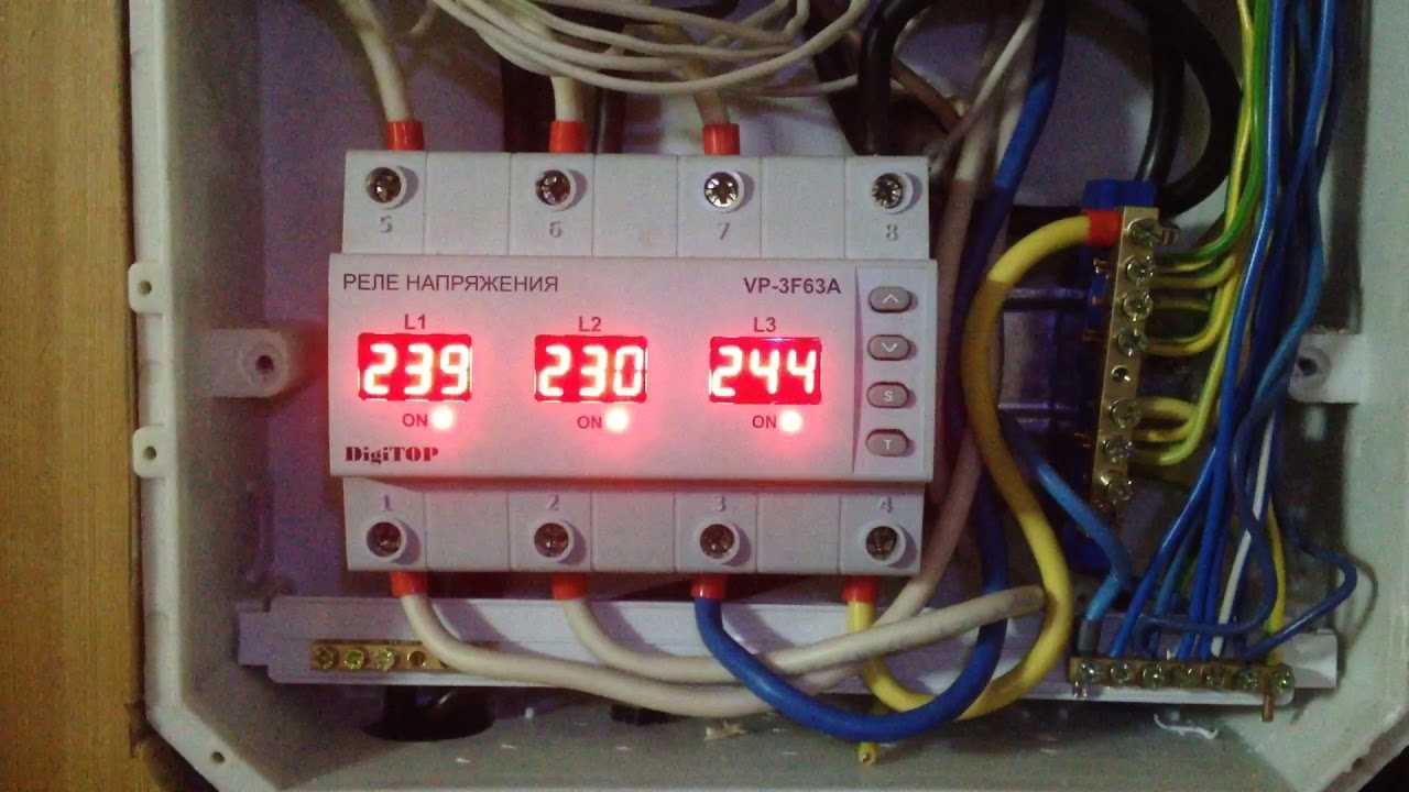 Реле контроля напряжения Digitop VP 3F40A это инновационное устройство предназначенное для контроля и защиты электрической сети от нежелательных