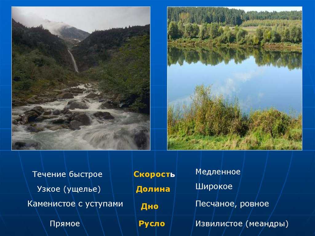 Как определить скорость течения воды в реке? - ответы на вопросы