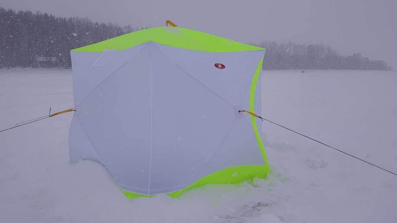 Размеры палатки медведь куб 3 трехслойная