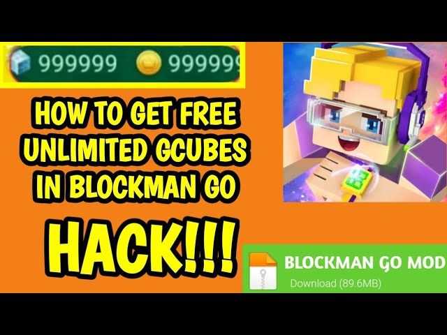 Generator gcubes and diamonds hack free blockman go: blocky mods