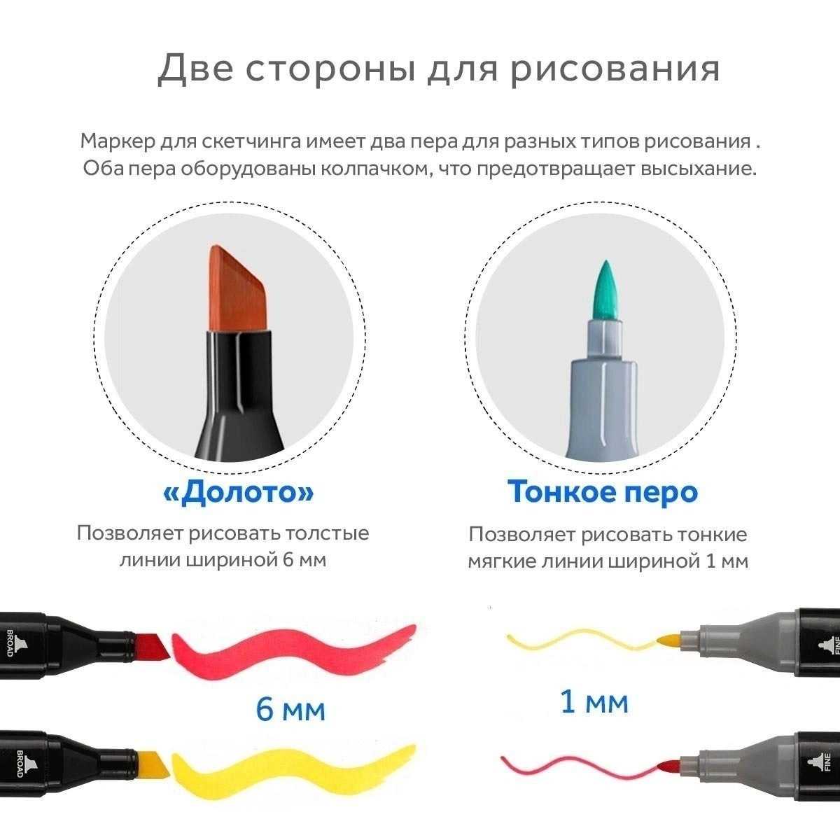 Лучшие маркеры для скетчинга – рейтинг 2024 года – топ-10