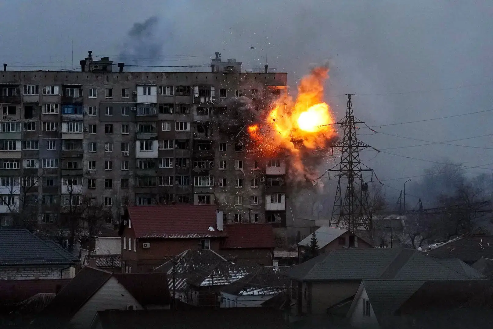 Плотность населения в мариуполе