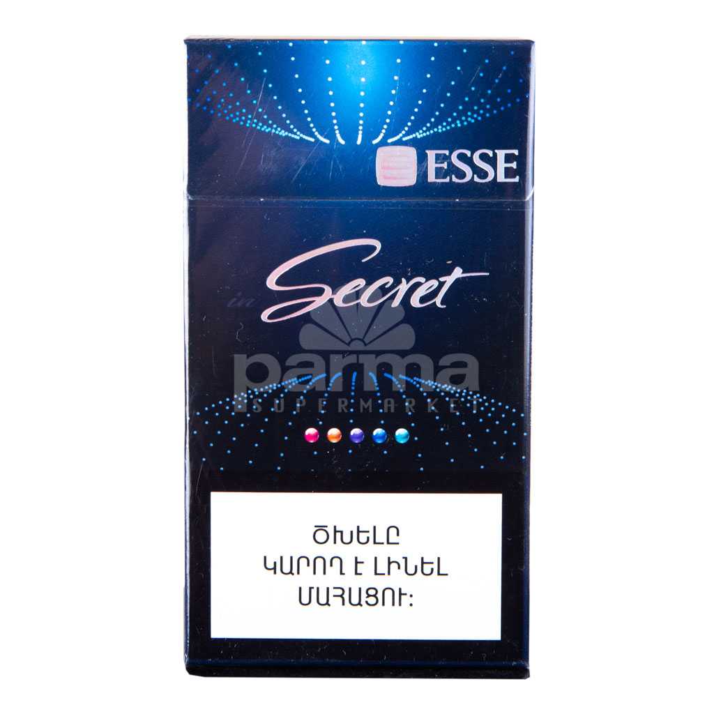Сигареты esse. сигареты esse secret - «раскрываем секрет каждой сигареты» esse с разными вкусами