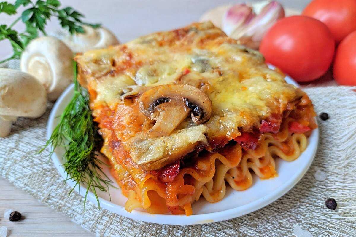 Паста лазанья 🍝 форма макарон, фото, время готовки, рецепты