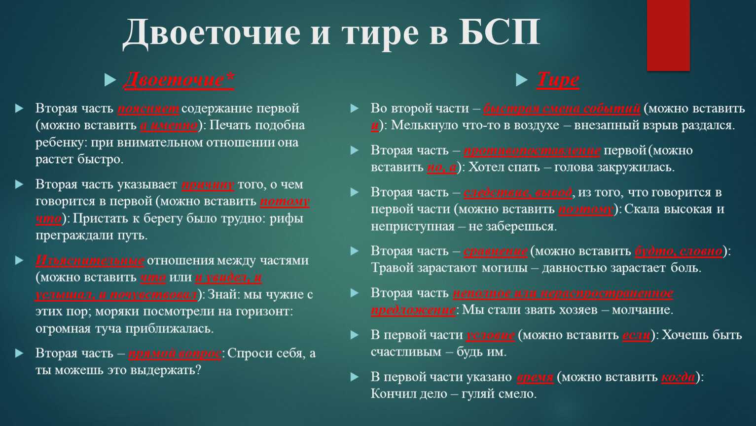Знаки препинания: что это такое и примеры использования