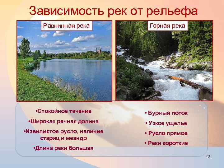 Что такое река? определение и характеристики реки