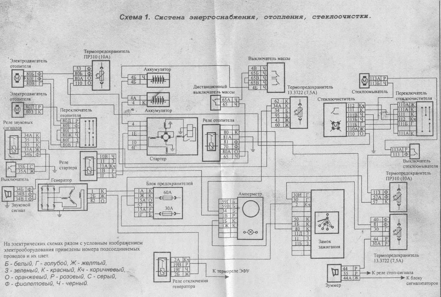Значение букв на реле поворотов камаз: расшифровка и назначение