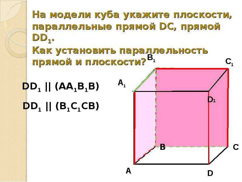 (решено) сколько плоскостей заданных вершинами куба abcd a1b1c1d1 параллельный прямой bc... | chatgpt в россии