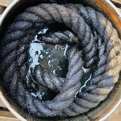 Смоляной канат каболка. каболка канализационная, водопроводная