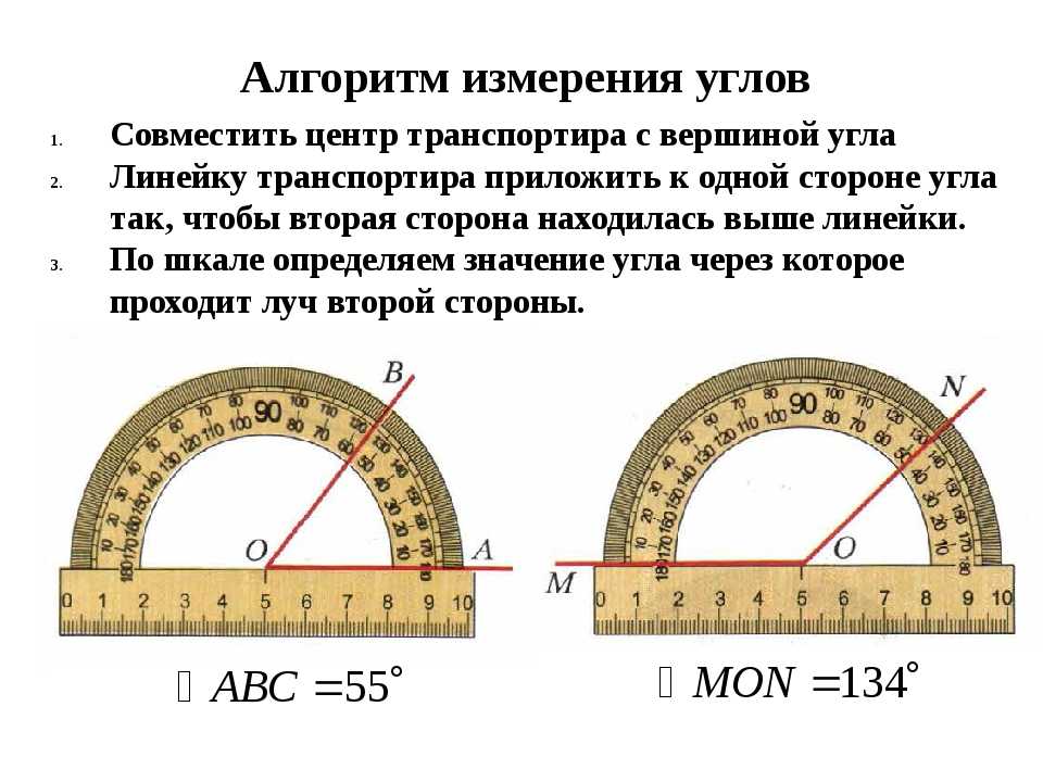 Что такое угол: как обозначить и измерить углы, правила