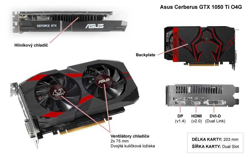 Рейтинг лучших видеокарт nvidia geforce gtx 1050 ti 2023-2024 года: топ-10