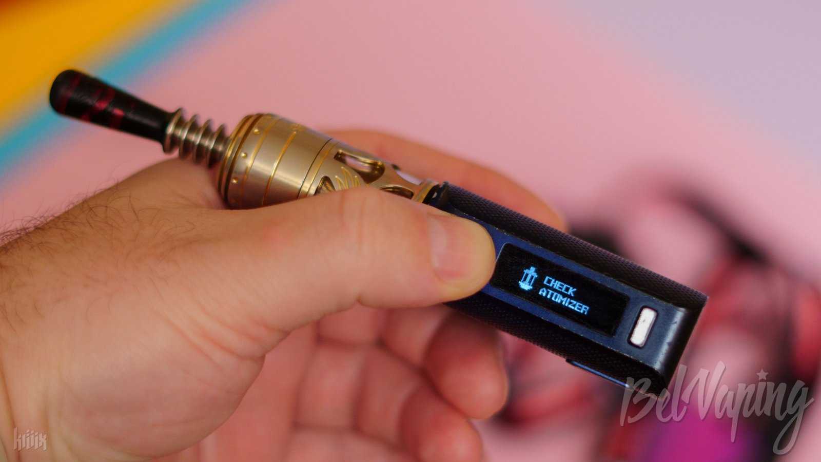 Что делать, если появилась надпись no atomizer на электронной сигарете - yourchoice.ru
