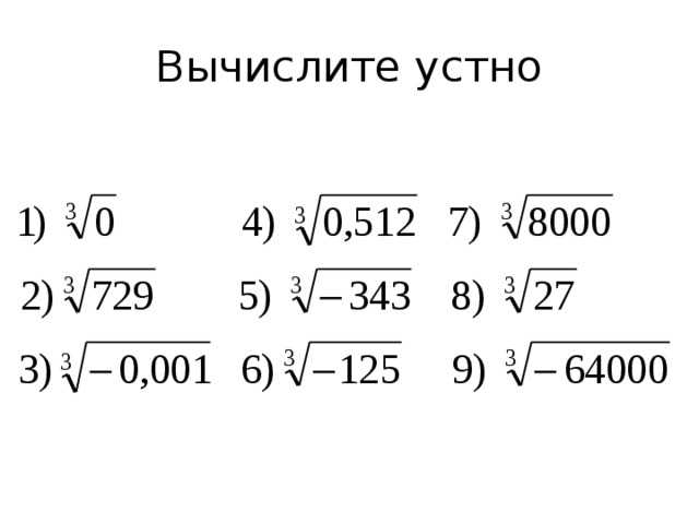 Что такоеквадратный корень