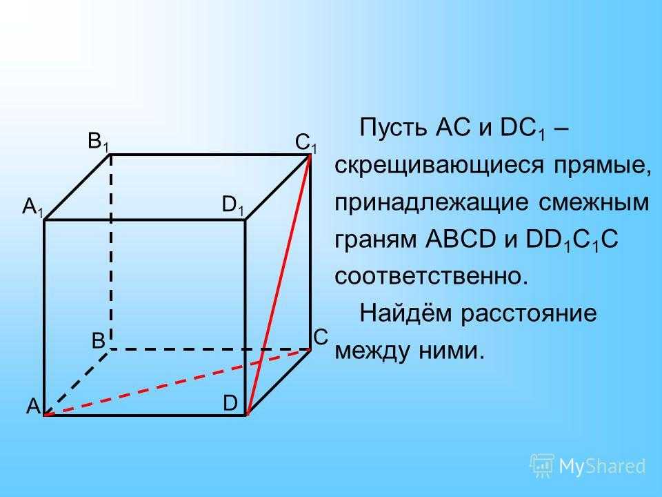 Количество плоскостей, параллельных прямой cd, заданных вершинами куба