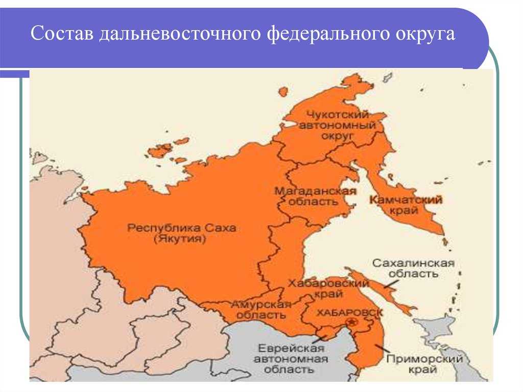 Численность населения плотность населения дальнего востока
