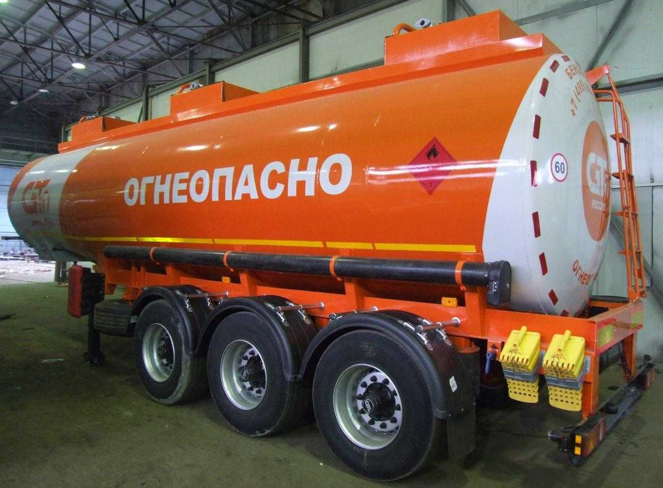 Полуприцеп цистерна бензовоз ппц-24 (24 куб.)