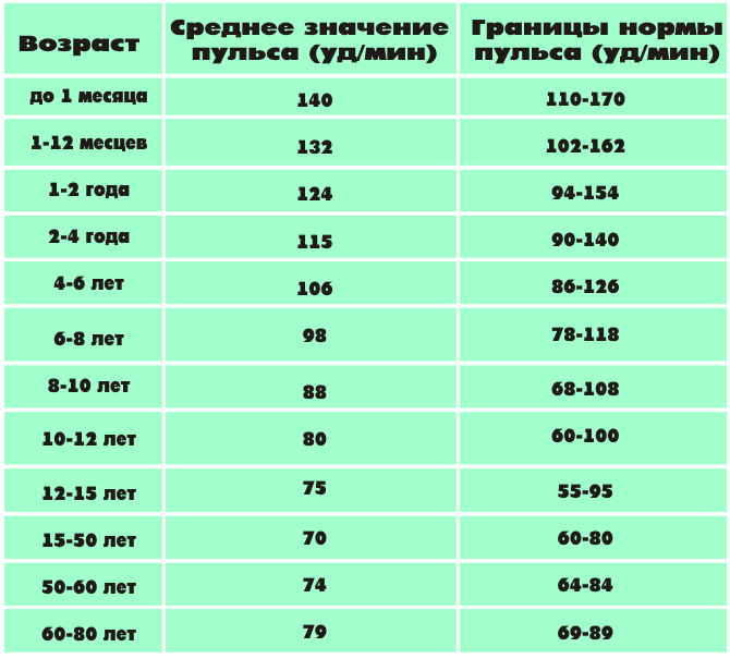 Нормальное сердцебиение: основные показатели