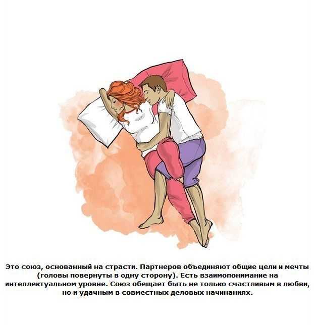 10 поз для сна, которые четко характеризуют отношения внутри пары