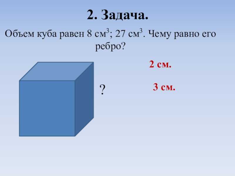 Простое решение: как находить объём куба по длине его ребра - мир поиска