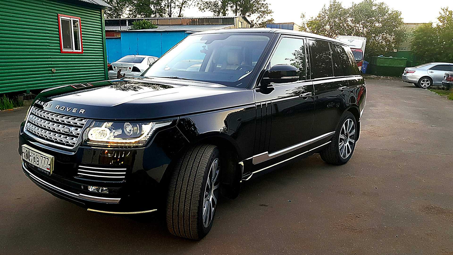 [14.5my] range rover autobiography black и autobiography long  |