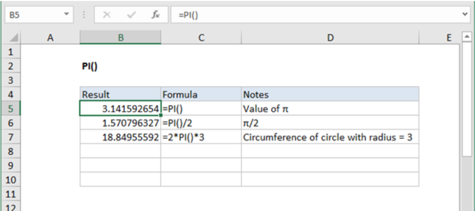 Pi symbol π copy and paste
